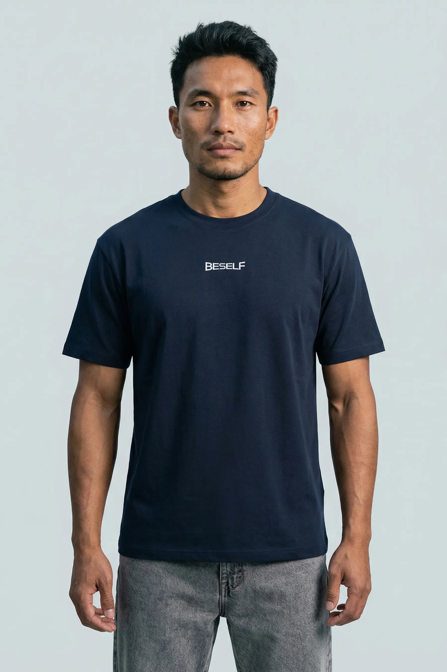 Cotton Stretch T-Shirt for Men & Women | Flexible Regular Fit Tee