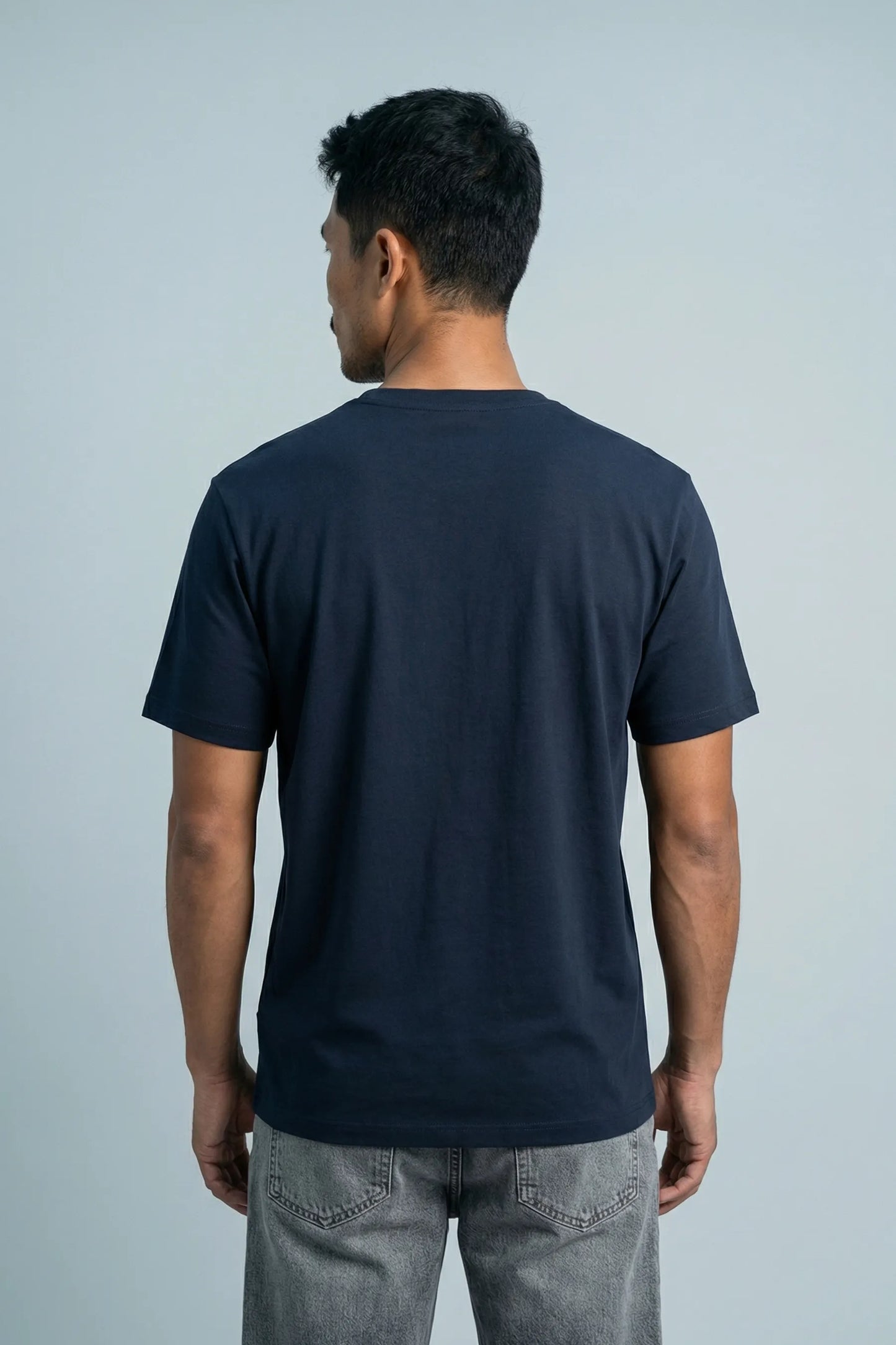 Cotton Stretch T-Shirt for Men & Women | Flexible Regular Fit Tee