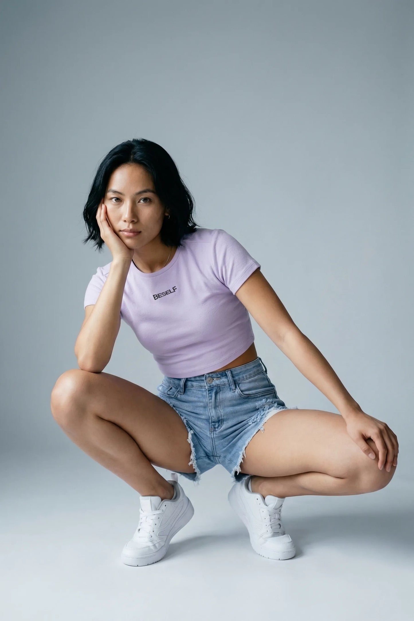 Women’s Baby Tee | Cotton Stretch Cropped T-Shirt