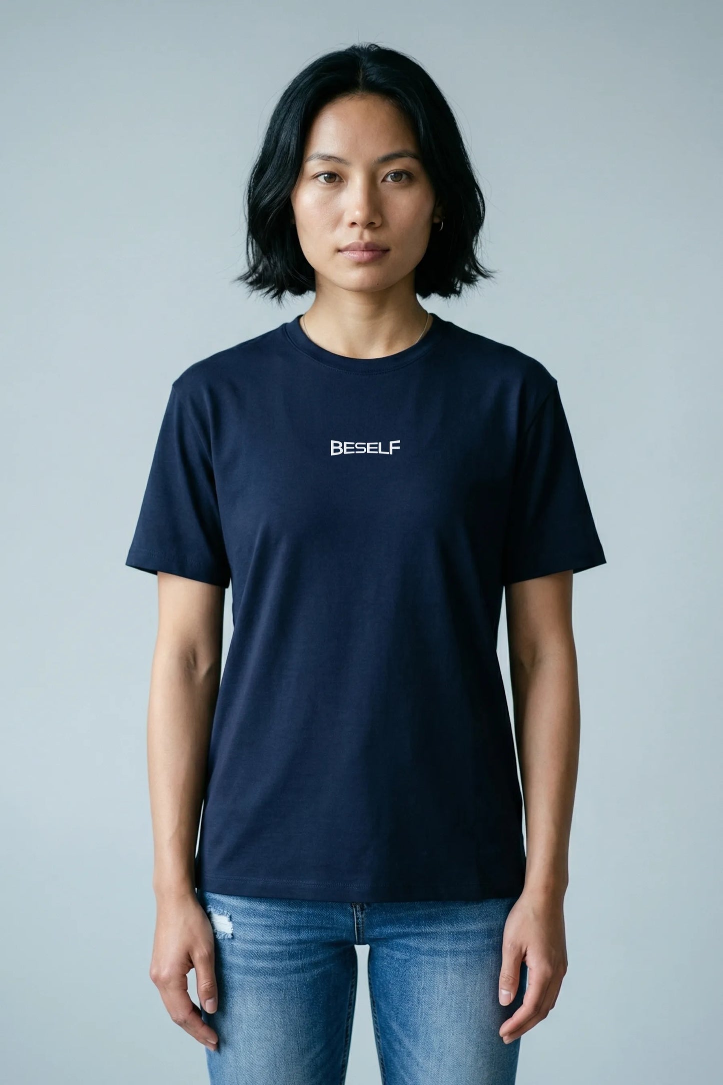 Cotton Stretch T-Shirt for Men & Women | Flexible Regular Fit Tee