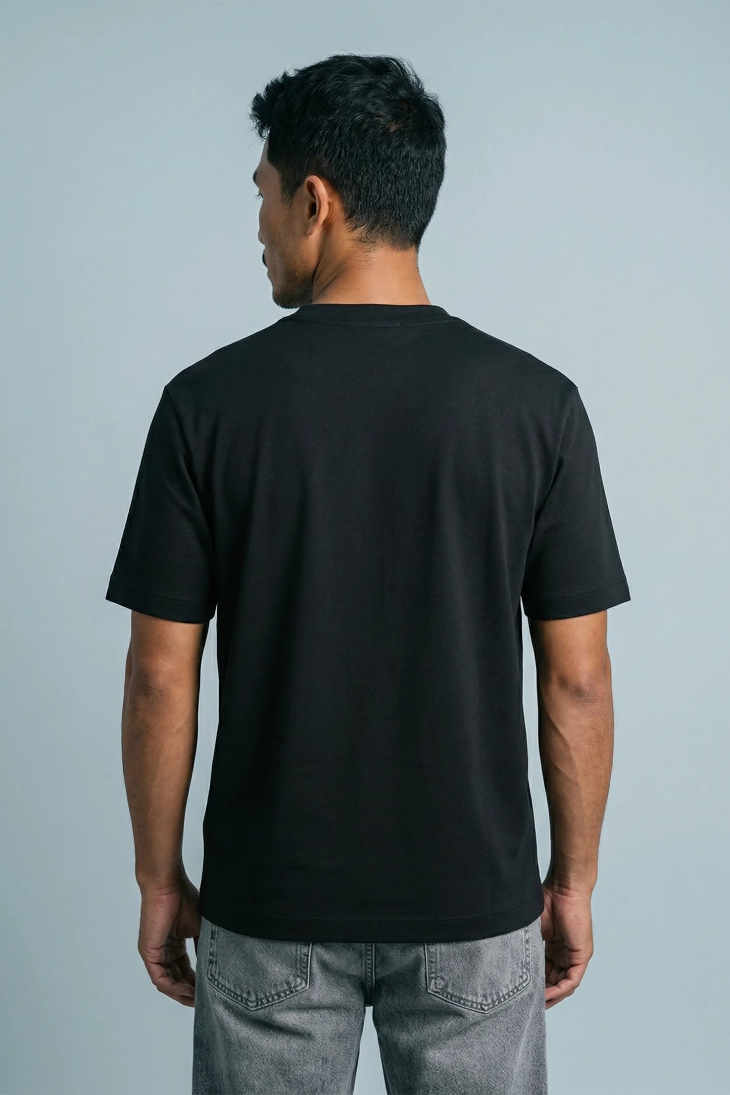 Standard Crew Neck T-Shirt | Everyday Cotton Crew Tee for Men