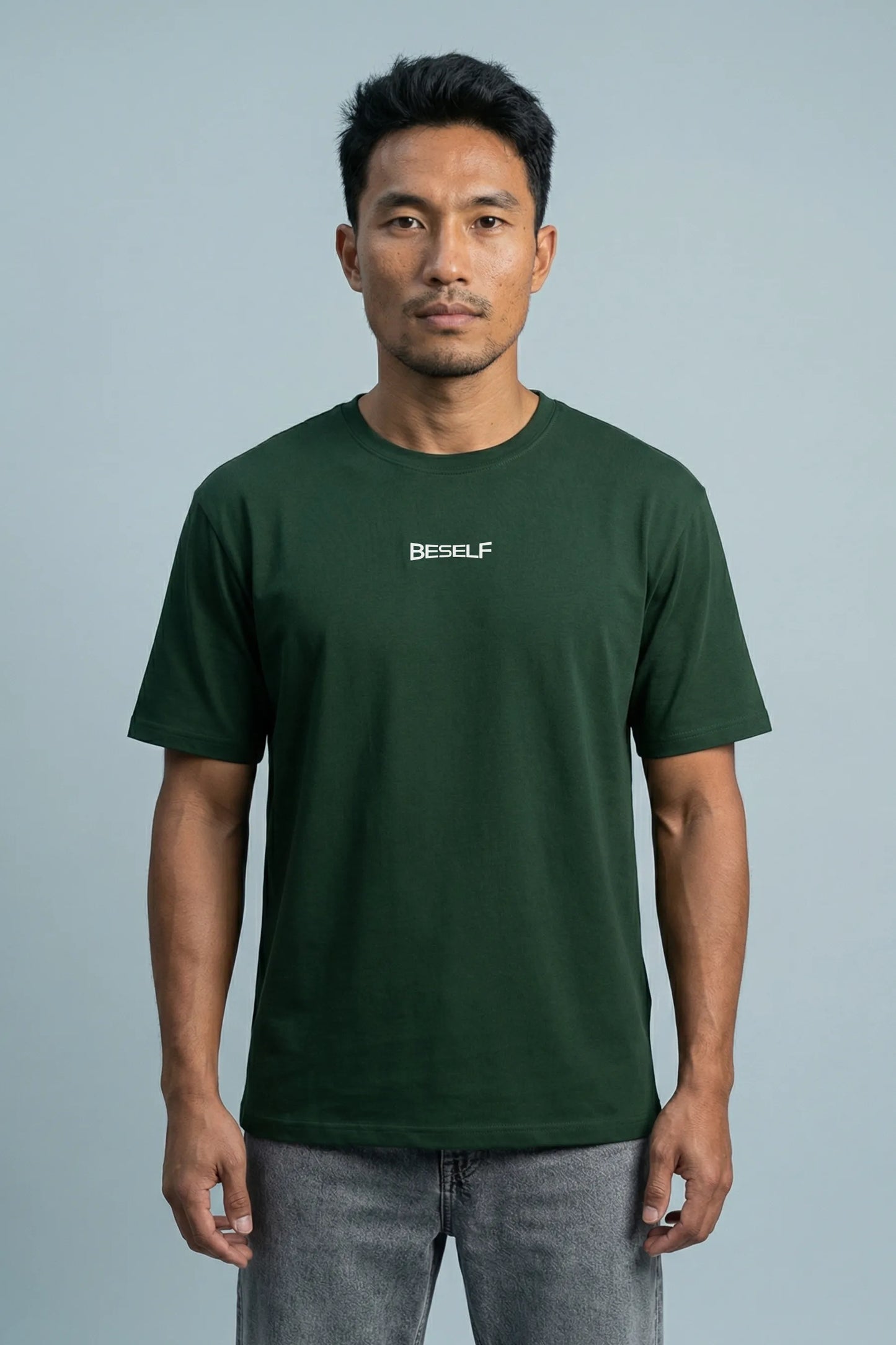 Classic Crew Neck T-Shirt for Men | Regular Fit Cotton Tee
