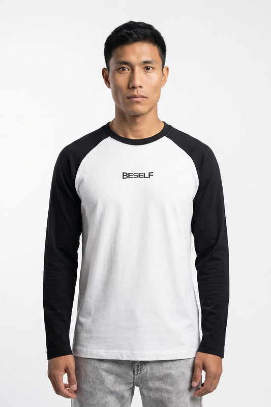 Men’s Raglan T-Shirt | Full Sleeve Cotton Crew Tee