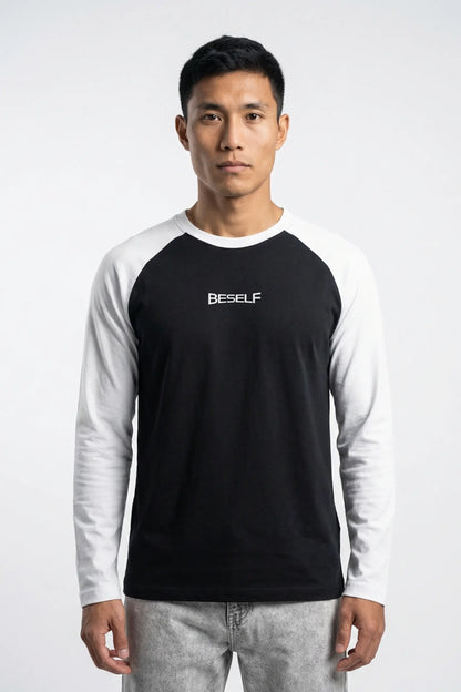 Men’s Raglan T-Shirt | Full Sleeve Cotton Crew Tee