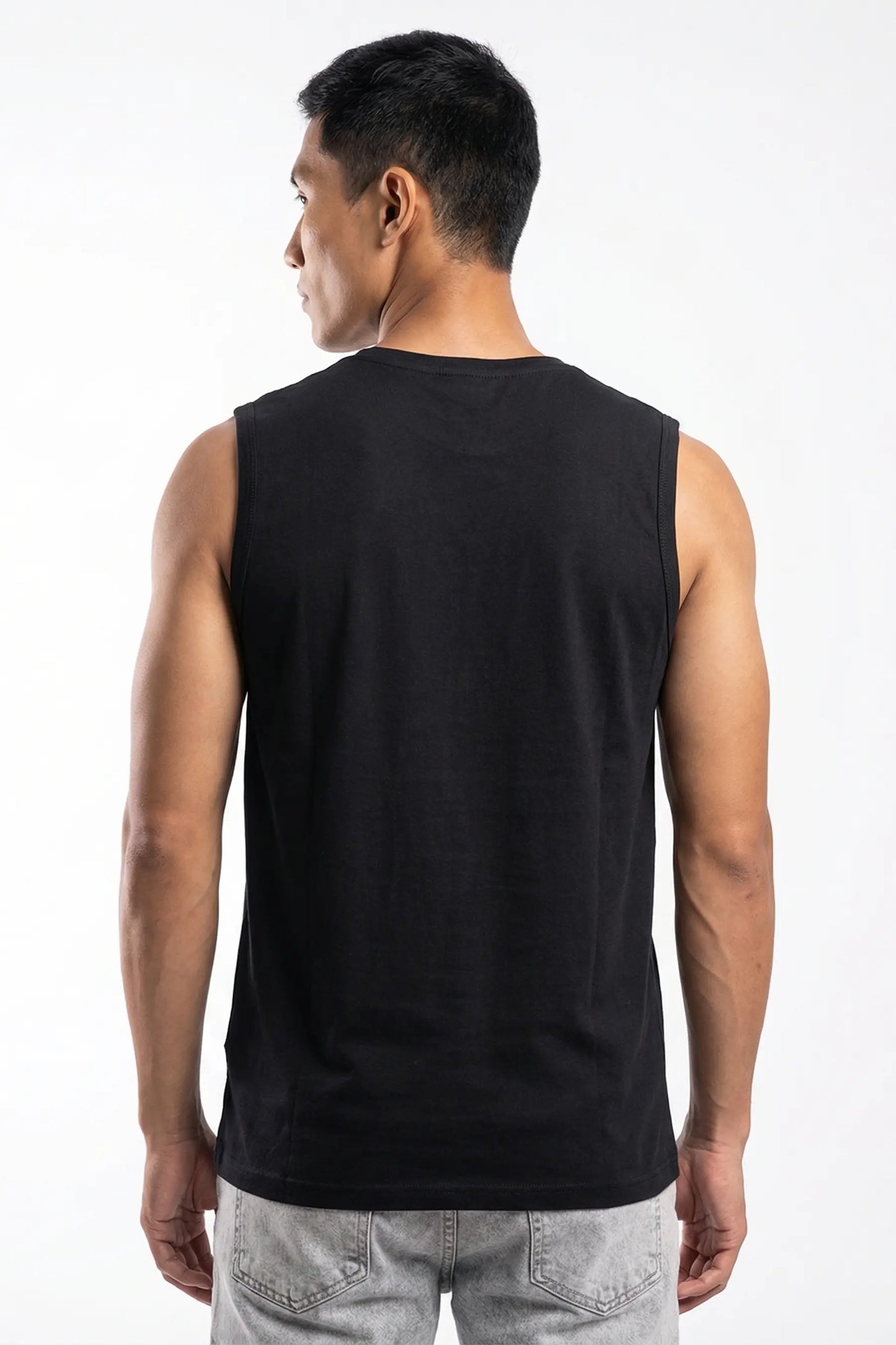 Men’s Sleeveless T-Shirt | Cotton Gym & Sports Tank Top