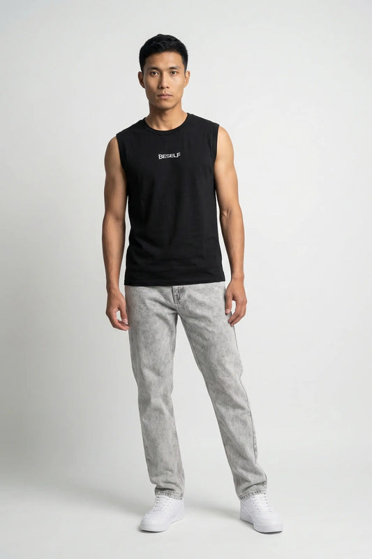 Men’s Sleeveless T-Shirt | Cotton Gym & Sports Tank Top