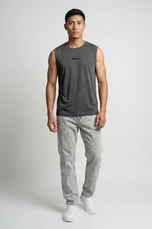 Men’s Sleeveless T-Shirt | Cotton Gym & Sports Tank Top