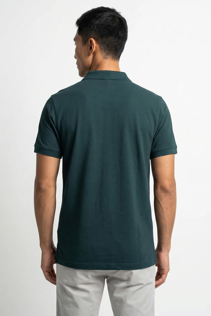 Men’s Polo T-Shirt | 100% Cotton Regular Fit Collar Tee