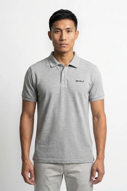 Men’s Polo T-Shirt | 100% Cotton Regular Fit Collar Tee