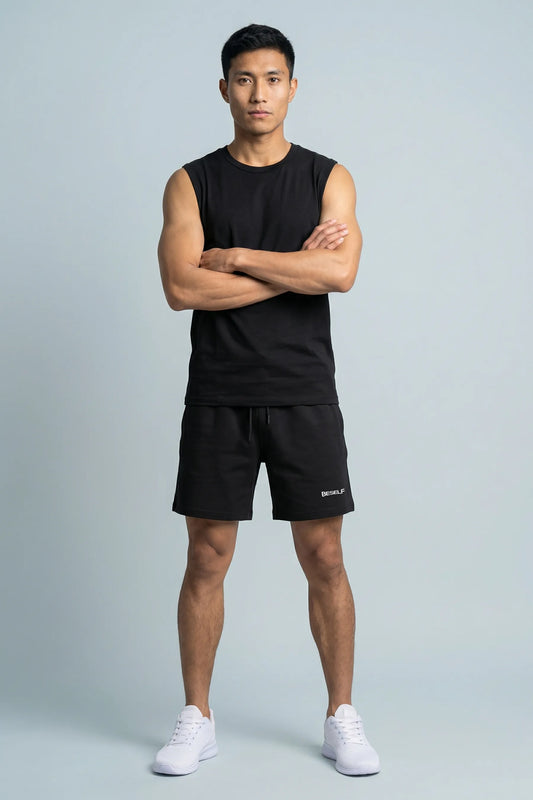 Unisex Terry Shorts | Cotton Casual Shorts for Men & Women