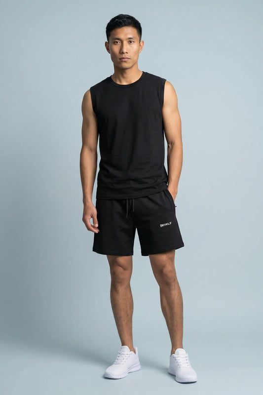 Unisex Terry Shorts | Cotton Casual Shorts for Men & Women